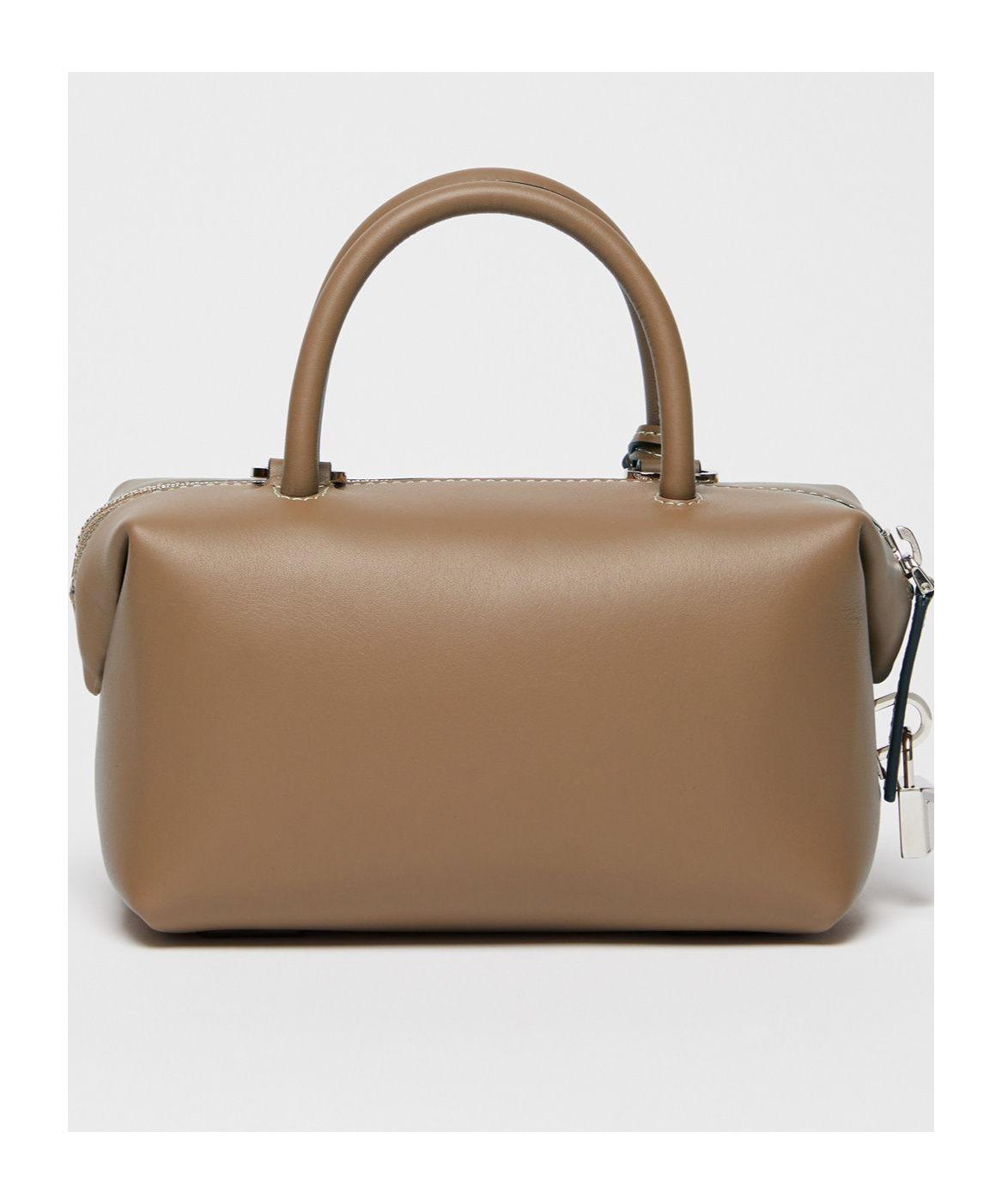 Max Mara Small Natural Leather Bowler Bag