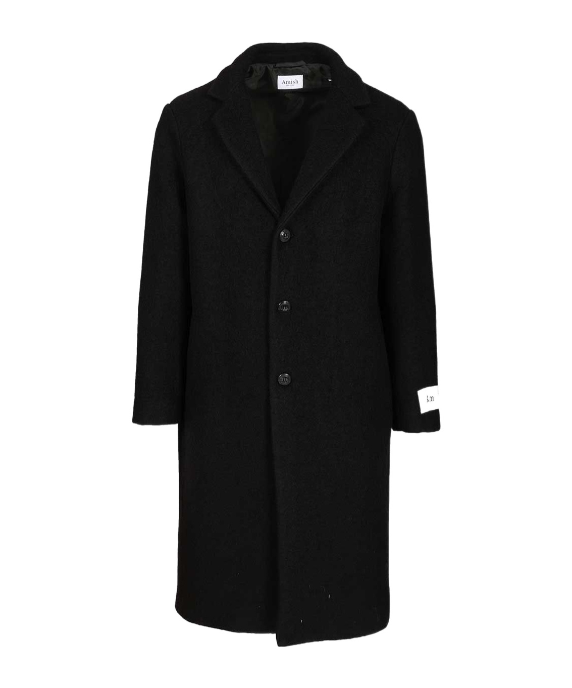 Amish Oversized Wool Blend Coat Coats Black In Black