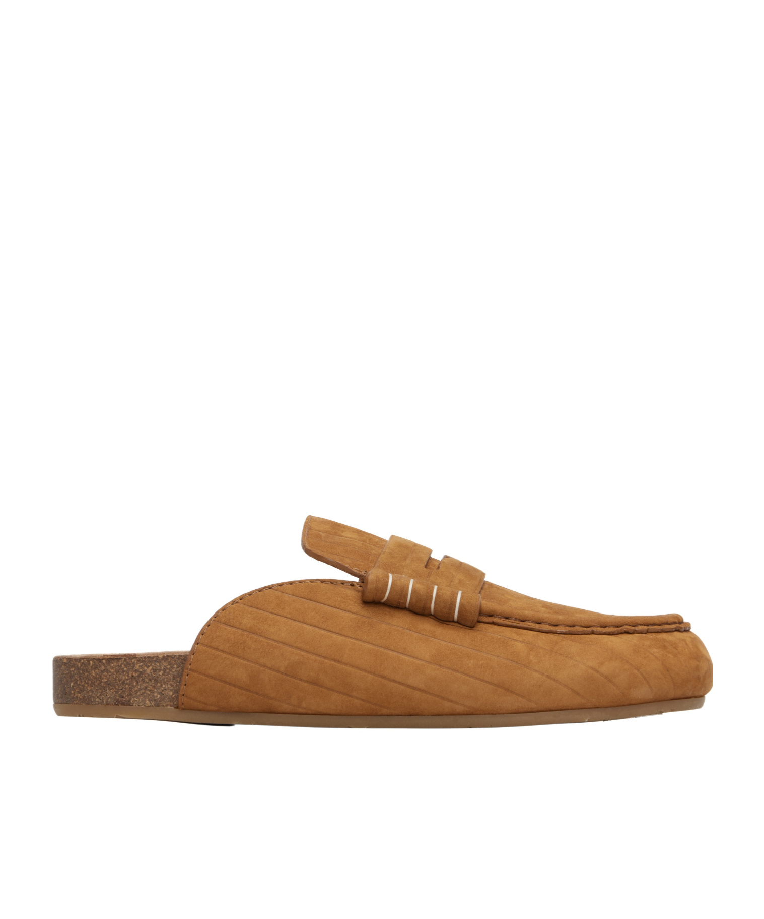 Jw Anderson Stitch Mules In Brown
