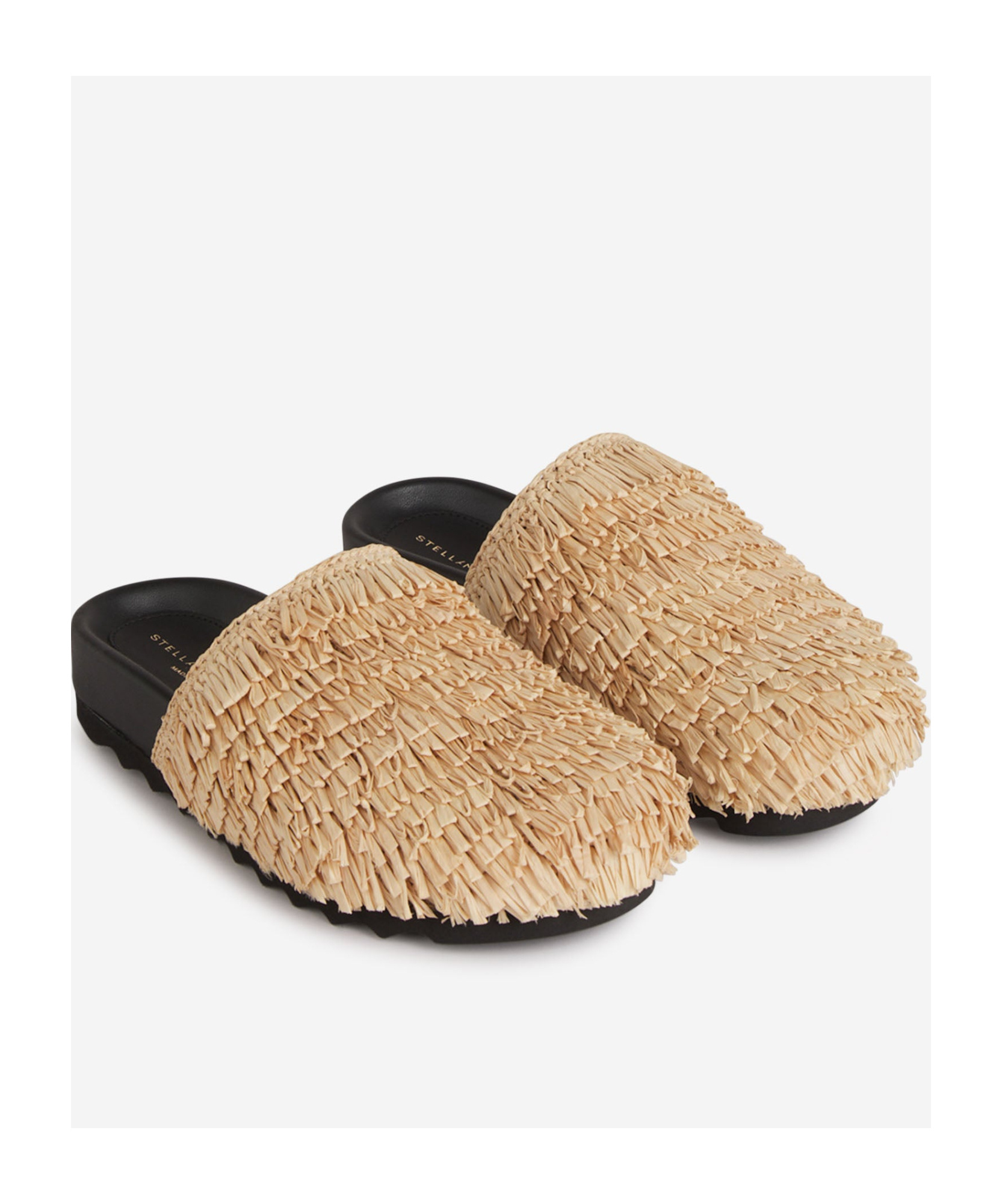Stella Mccartney Round Head Muller Shoes In Nude