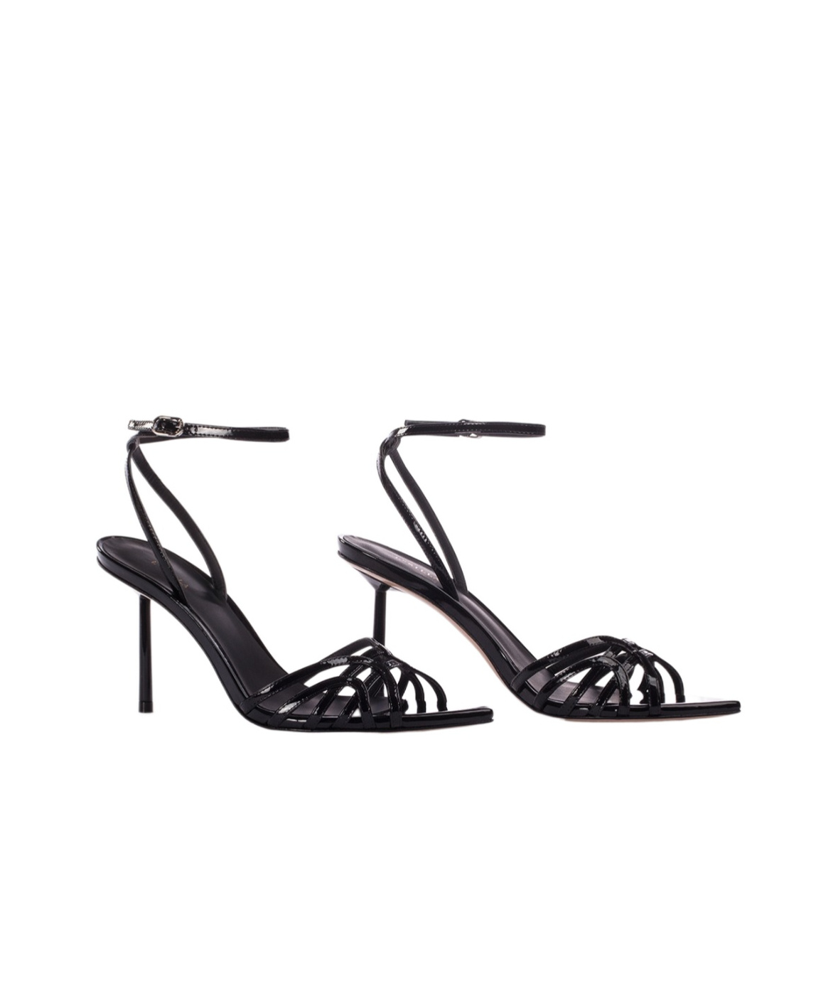 Le Silla Bella Strappy Sandals In Black