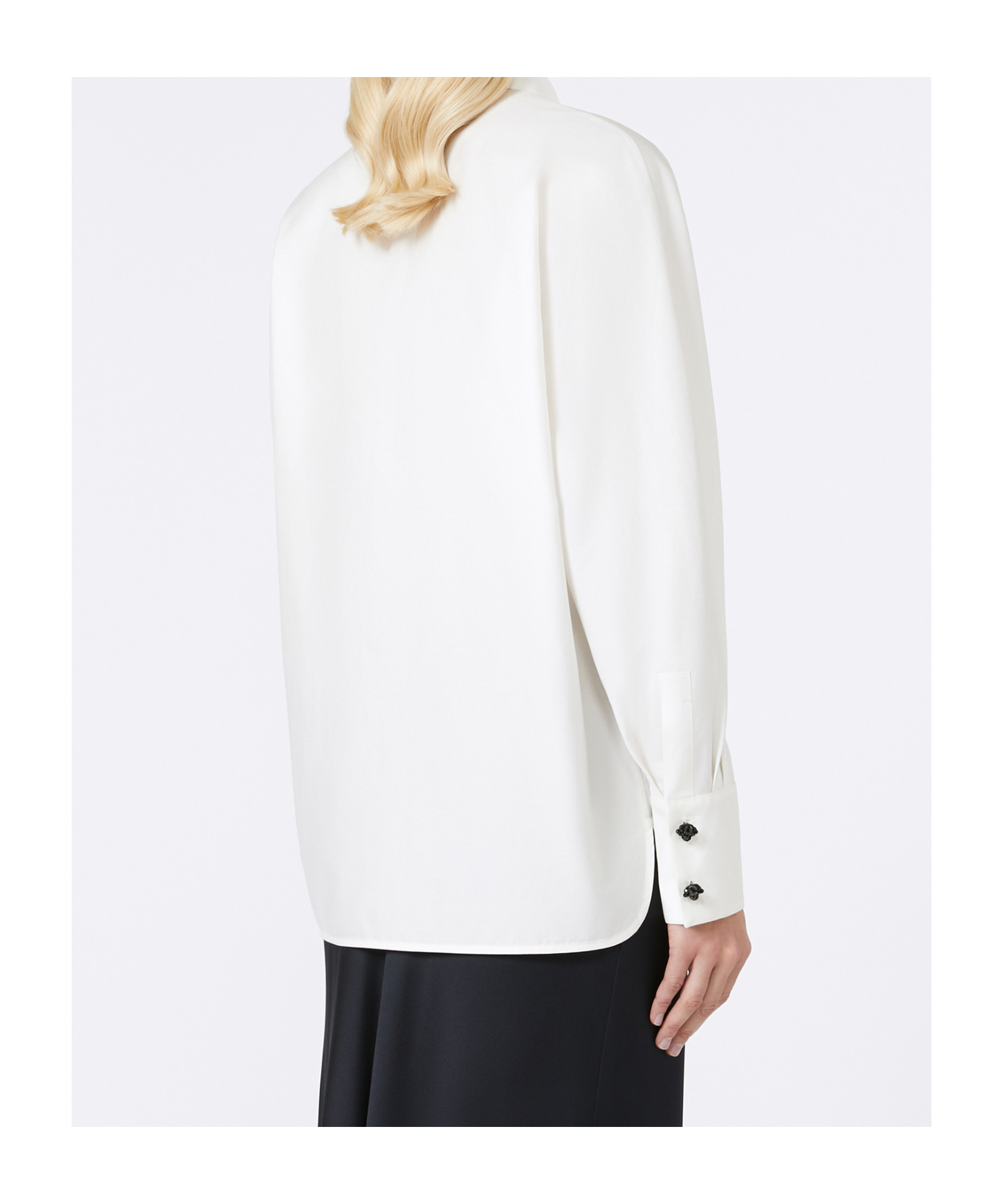 Max Mara Roll In White