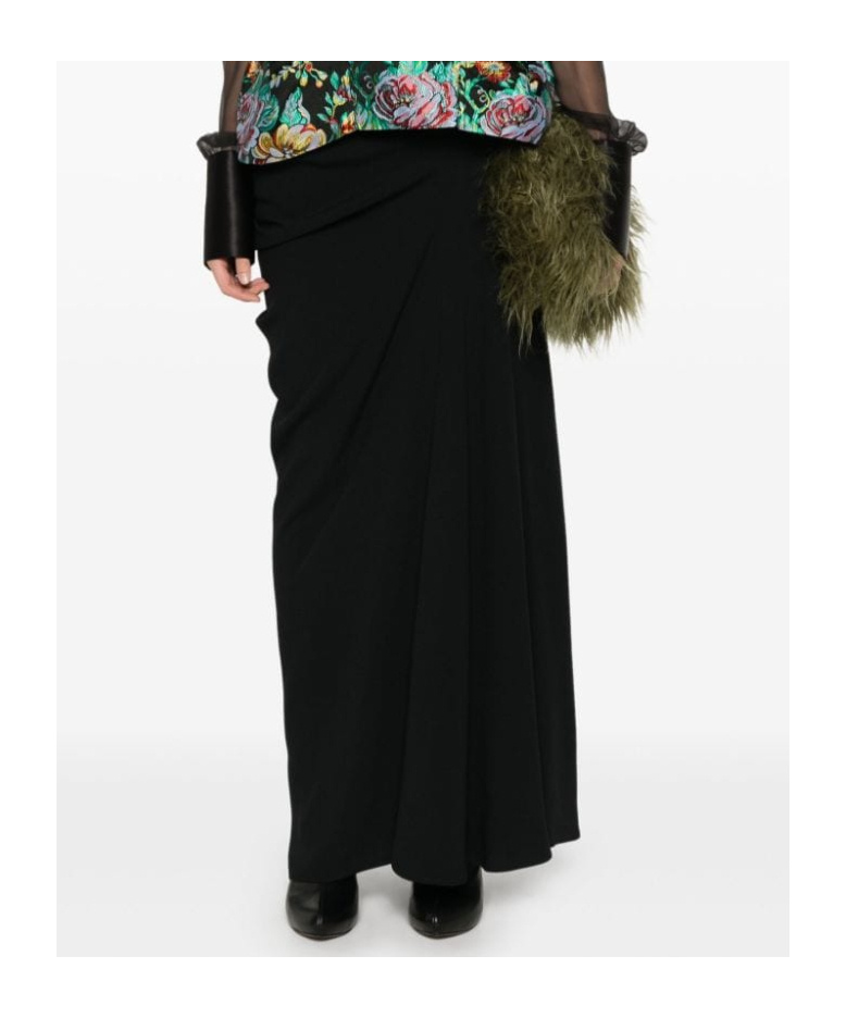 Dries Van Noten Pleated Maxi Skirt