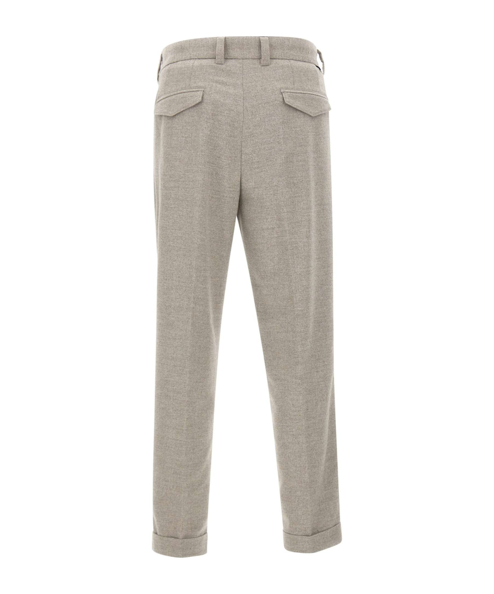 Paolo Pecora Straight-leg Trousers In Gray