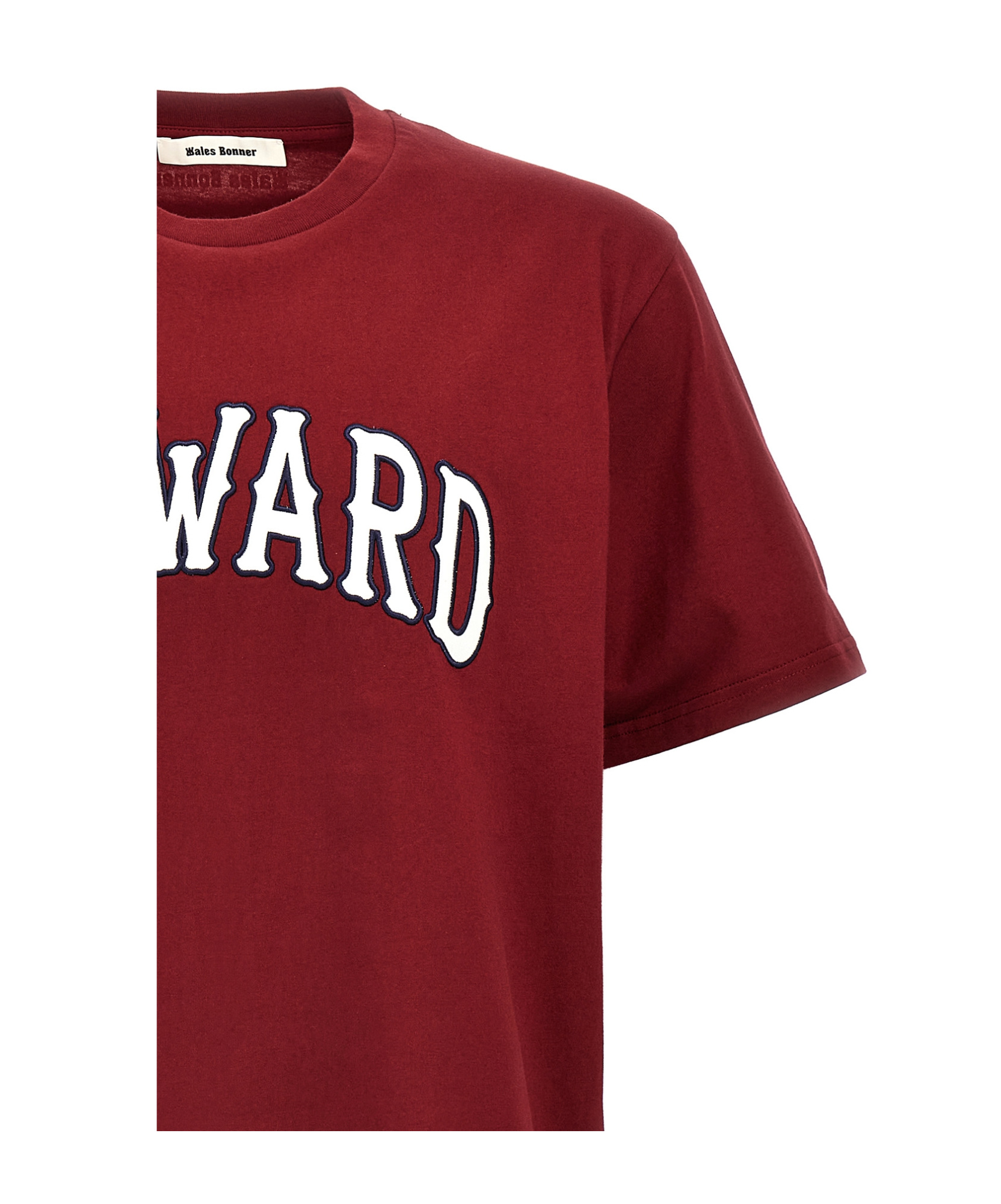 Shop Wales Bonner Howard T-shirt In Red