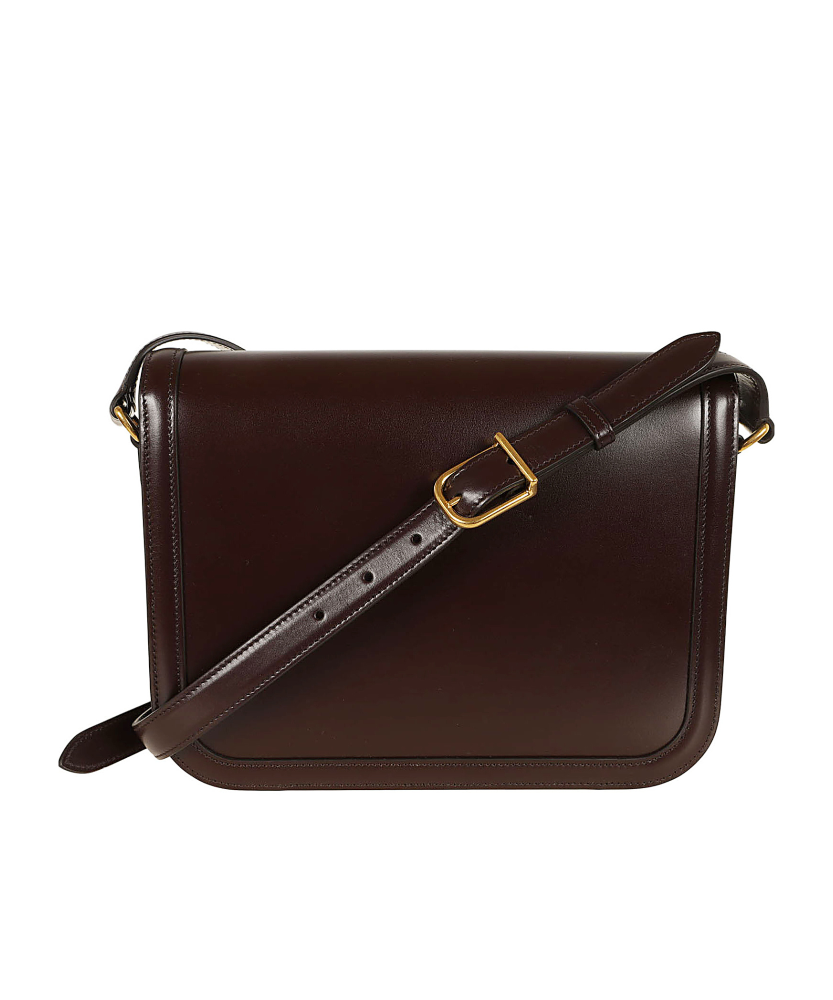 Valentino Flip Shoulder Bag In Brown