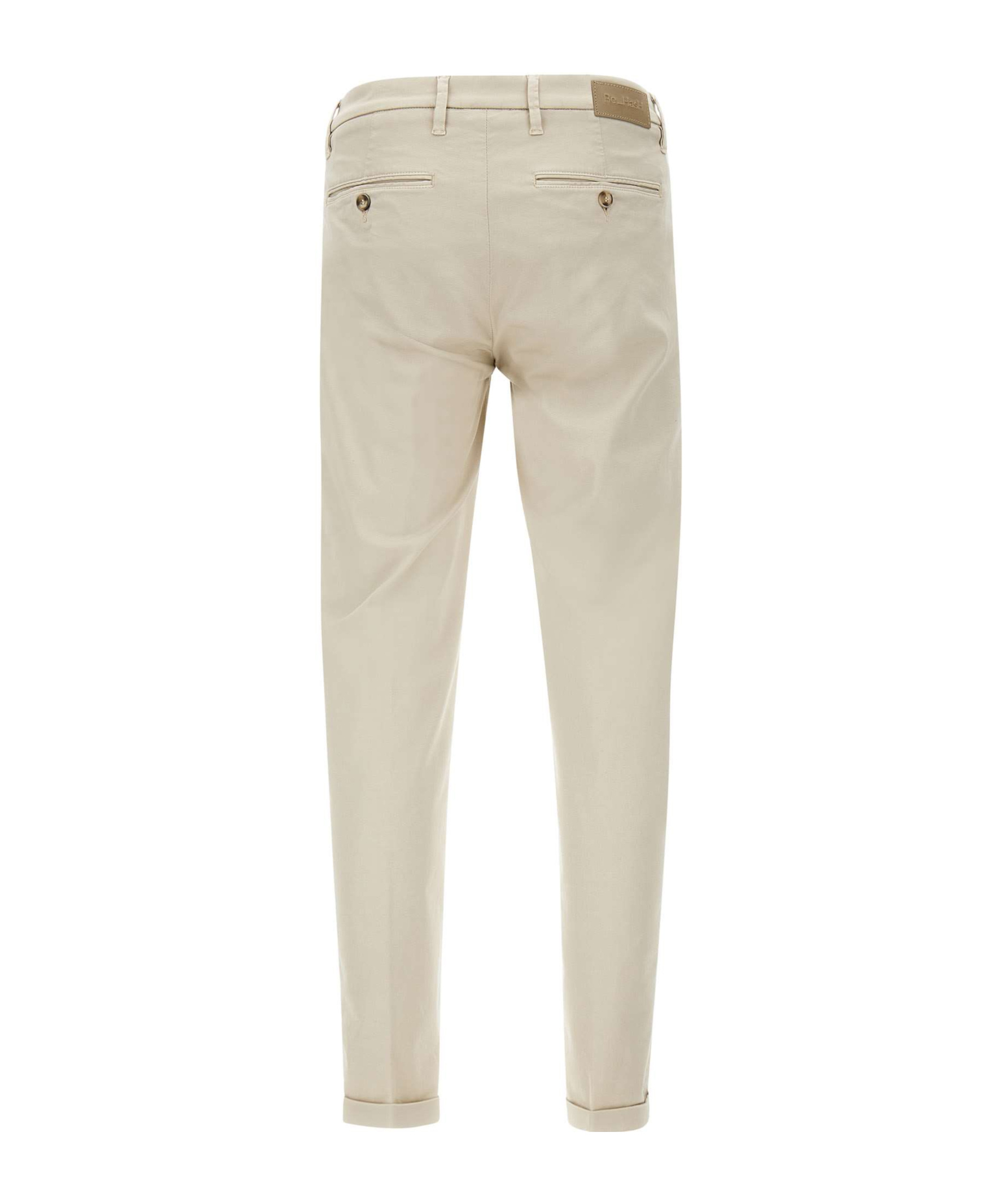 Re-hash Belt-loop Casual Pants In Nude