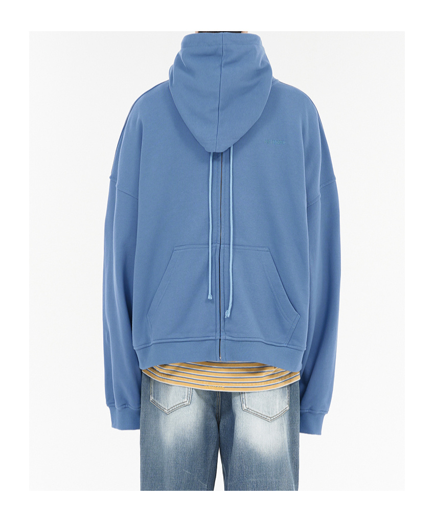 We11 Done Long Sleeve Sweatshirt In Blue