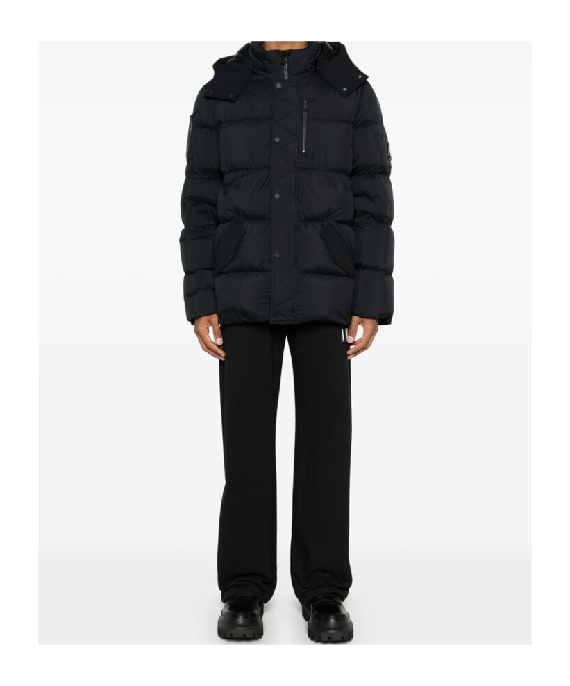 Moose Knuckles Everest 3q Jacket In Black