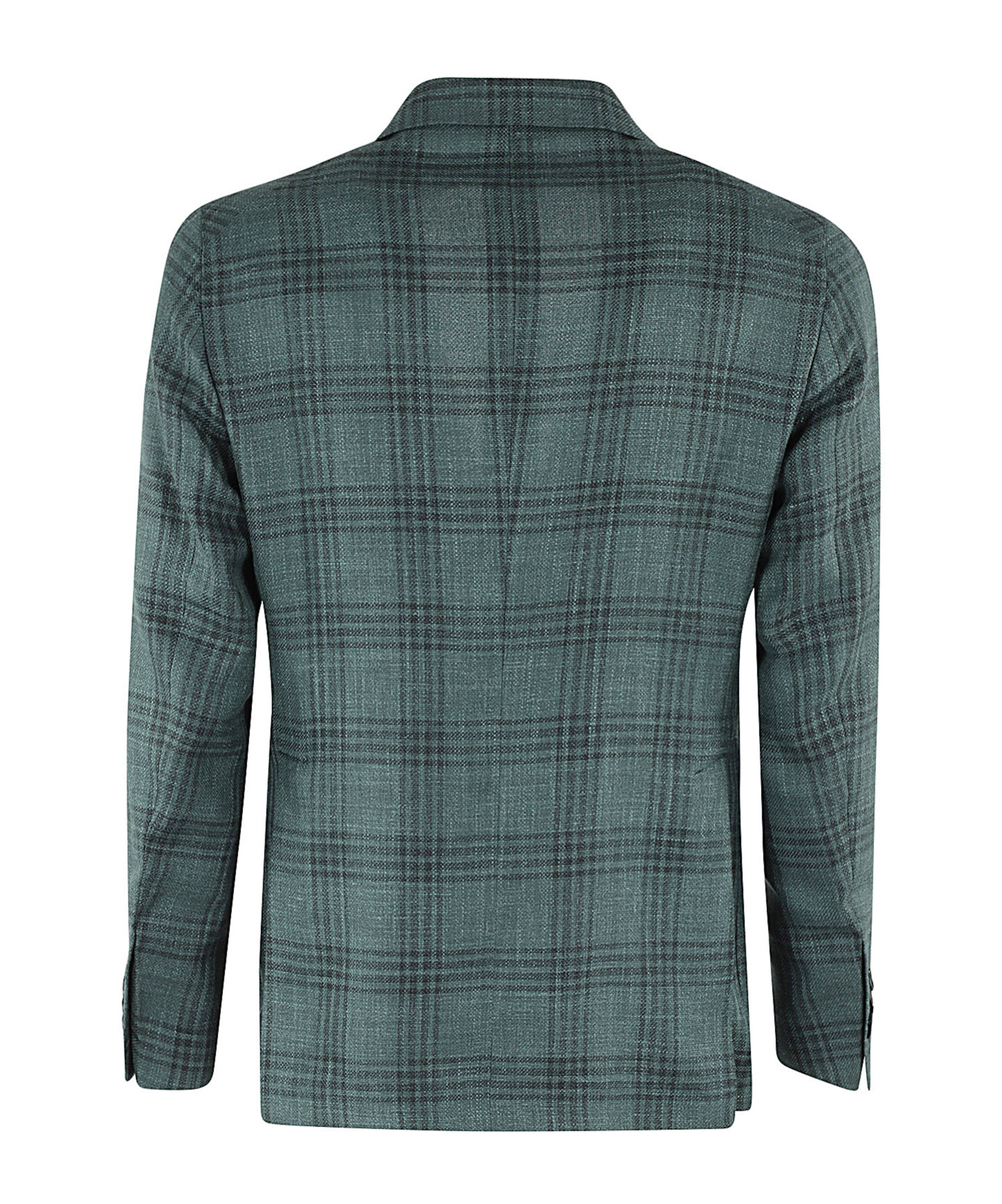 Tagliatore Long-sleeved Casual Jacket In Green