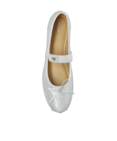 Shop Anine Bing Jolie Bow-detailed Flats In White