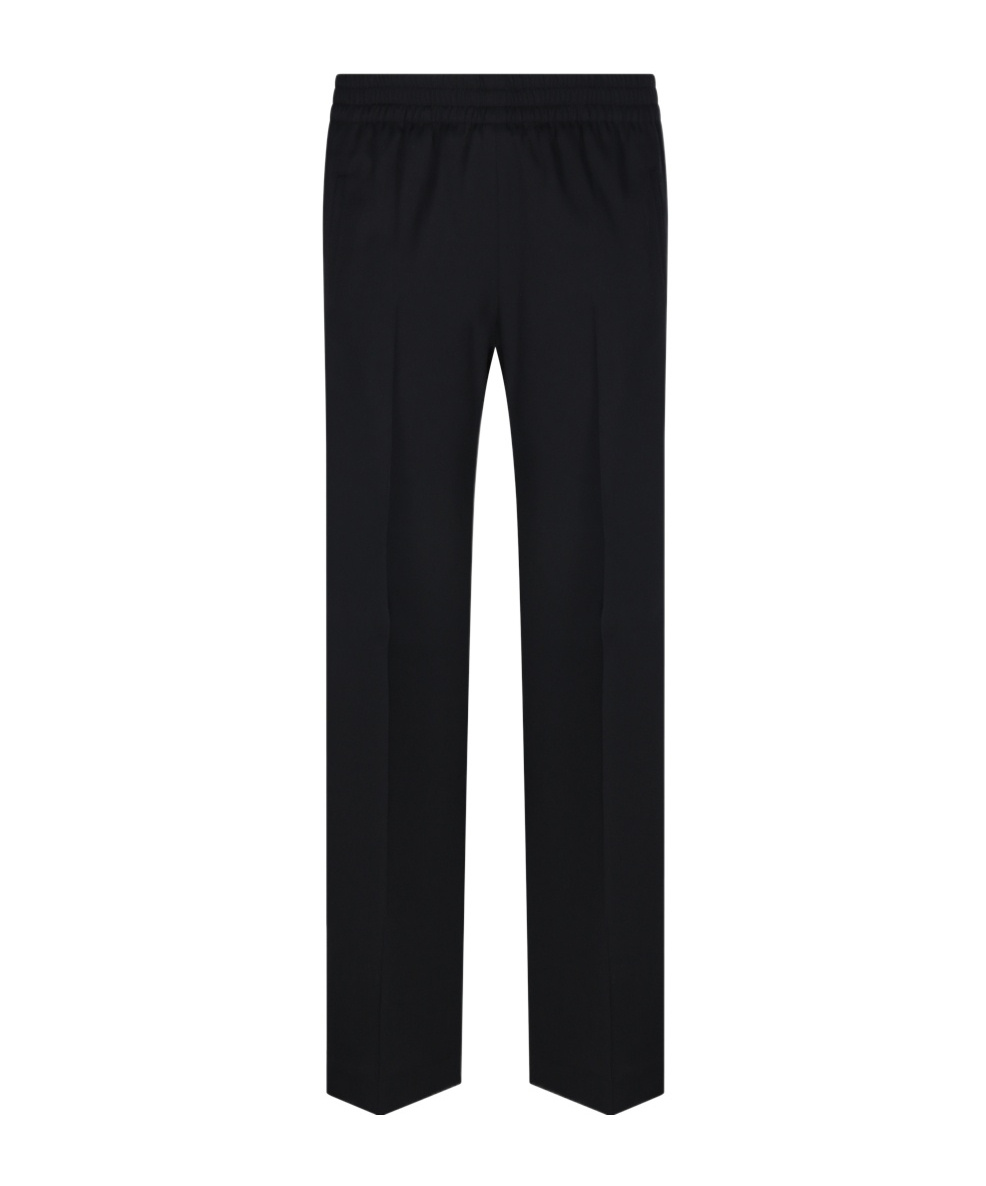 Golden Goose Elastic Waist Casual Pants In Black
