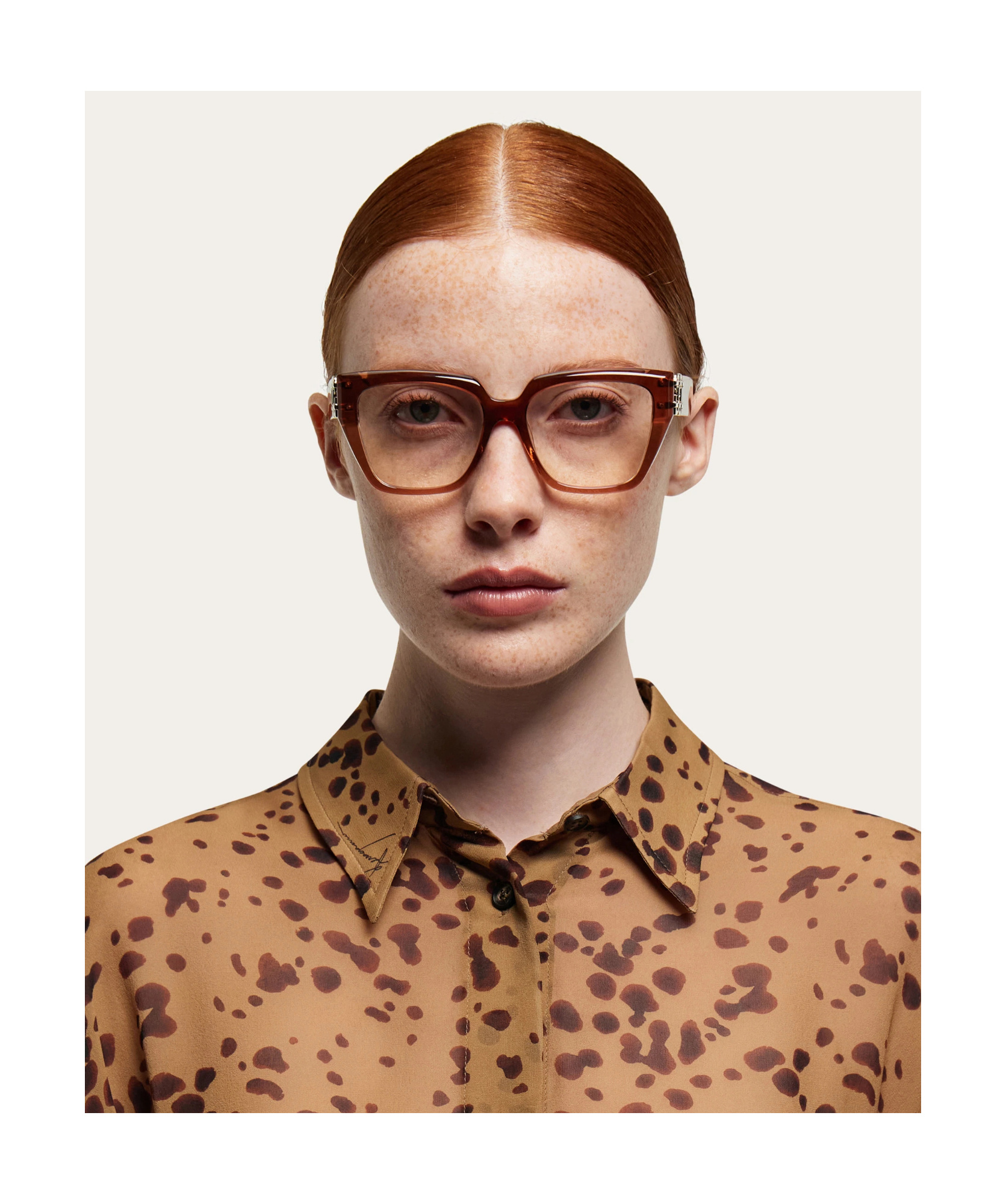 Ferragamo Optical Glasses In Brown