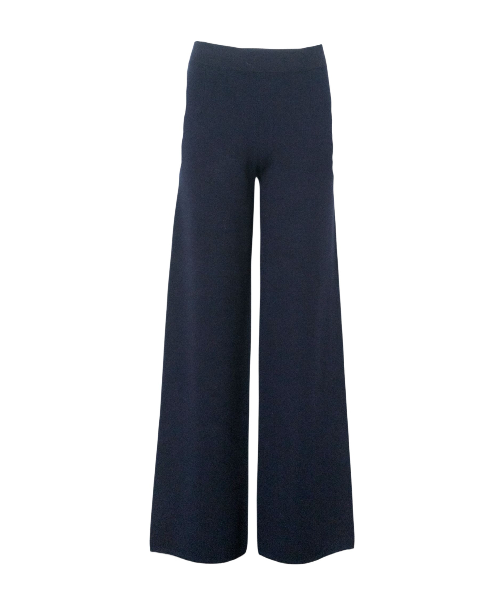 Max Mara Elastic Waist Casual Pants In Black