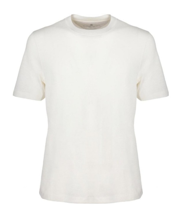 Brunello Cucinelli Short-sleeved T-shirt In White