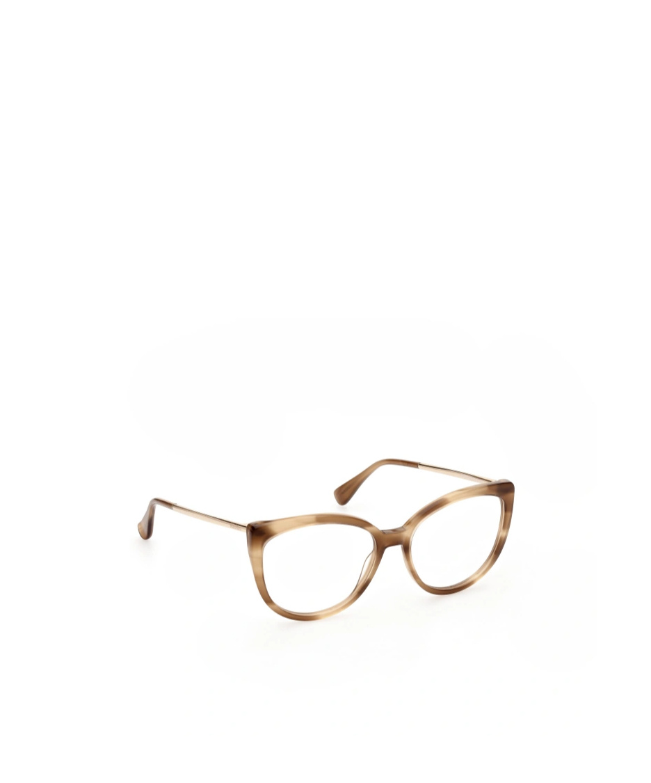Max Mara Logo Flat Mirror In Nude