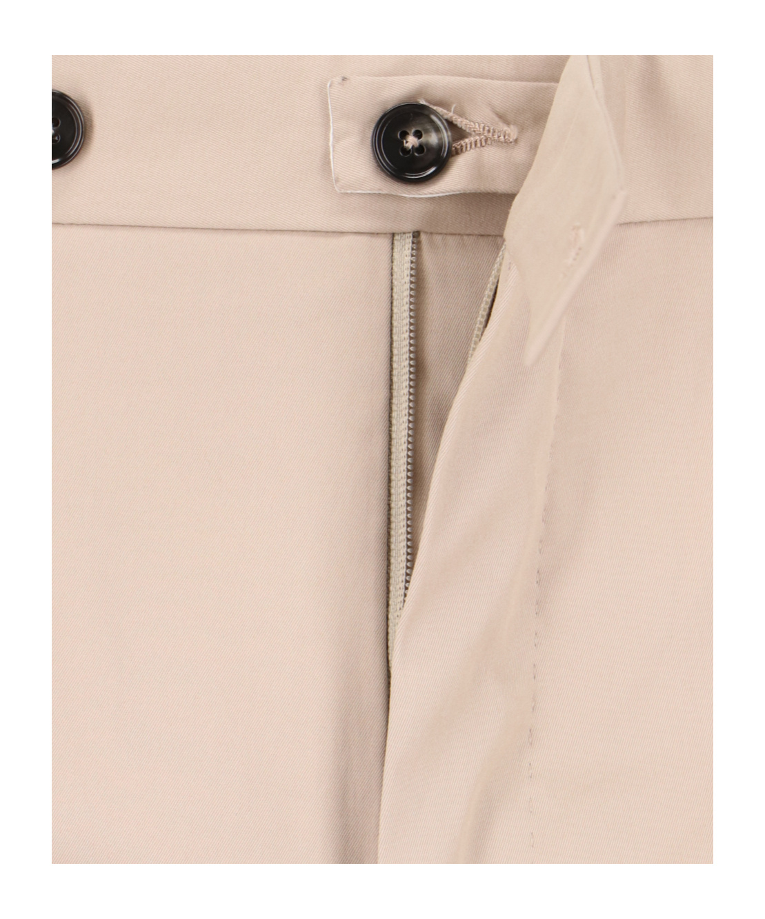 Shop Zegna Straight Leg Tailored Pants In Nude