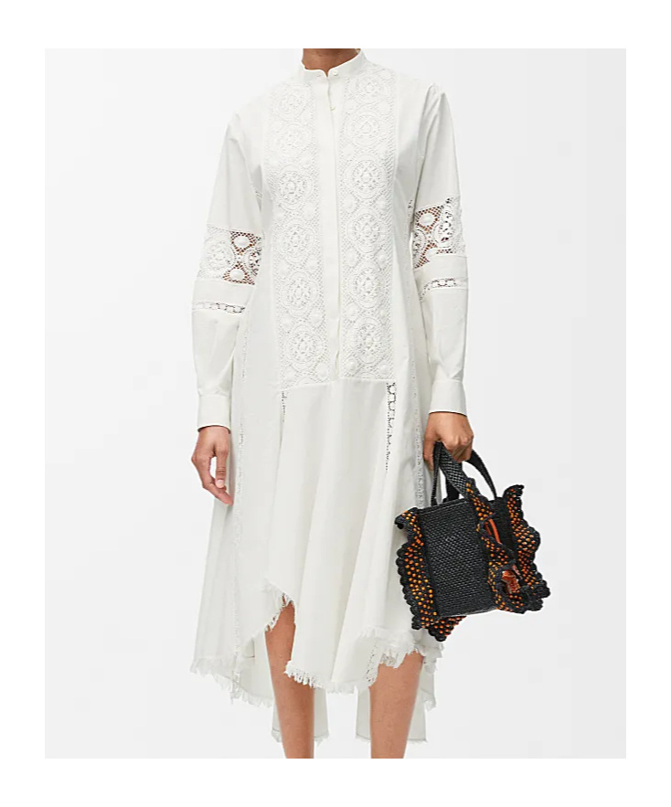 Loewe X Paula's Ibiza Stretch-cotton Midi Dress