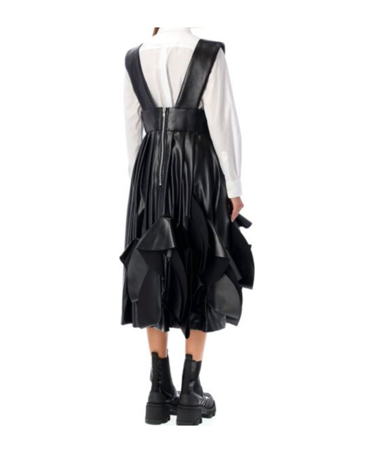 COMME DES GARÇONS RUFFLE-DETAIL SKIRT