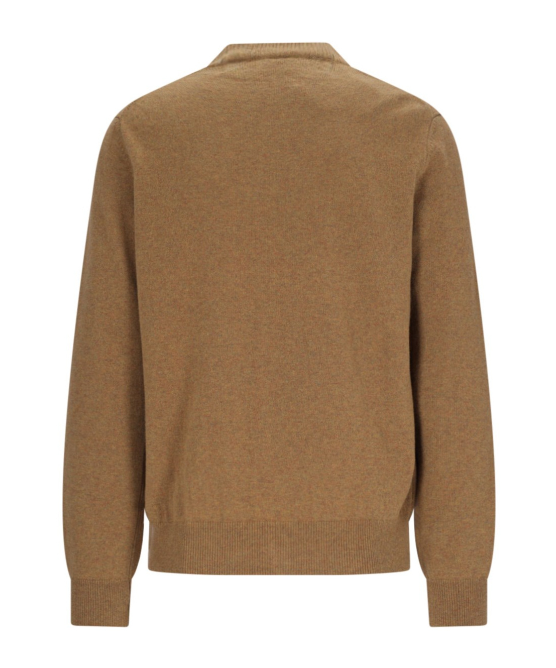 Comme Des Garçons Play Heart Patch Buttoned Cardigan In Brown