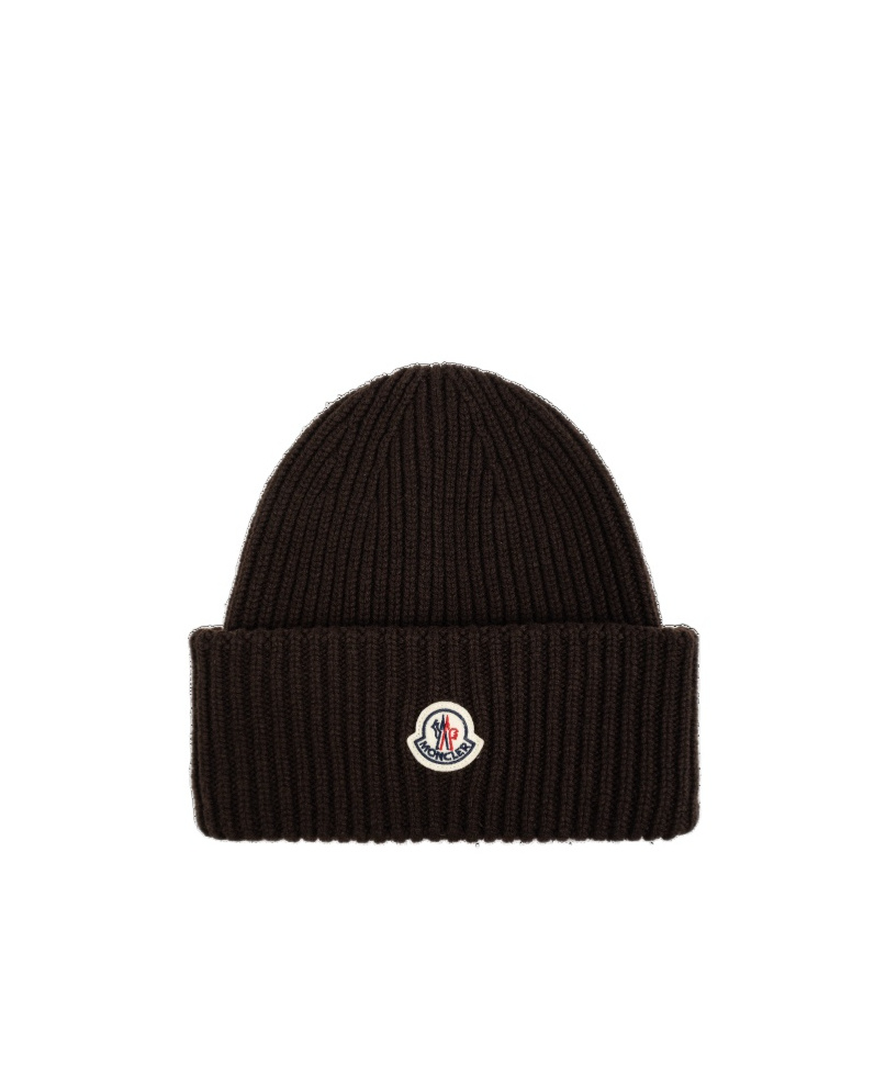 Shop Moncler Wool Cashmere Beanie In Black