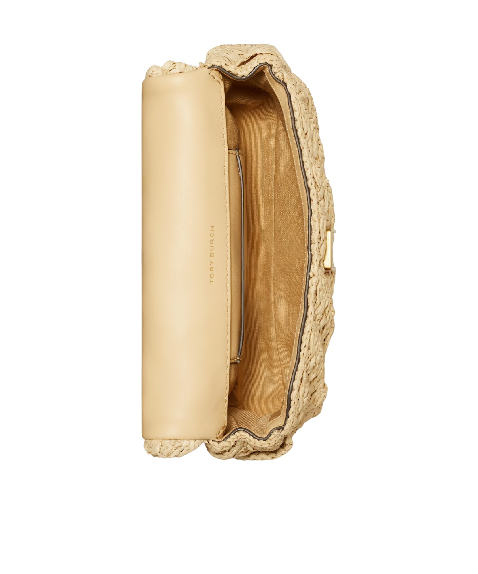 Tory Burch Kira Woven Raffia Convertible Shoulder Bag In Neutral