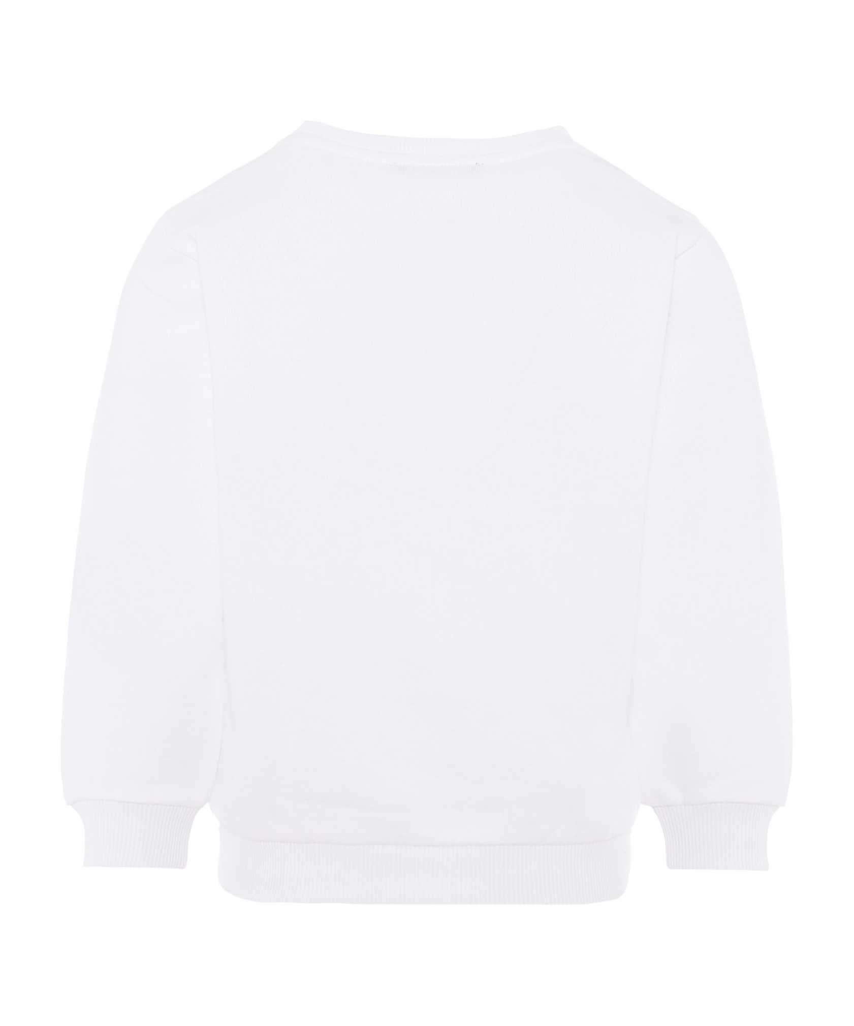 Balmain Logo-print Cotton Sweatshirt In Black