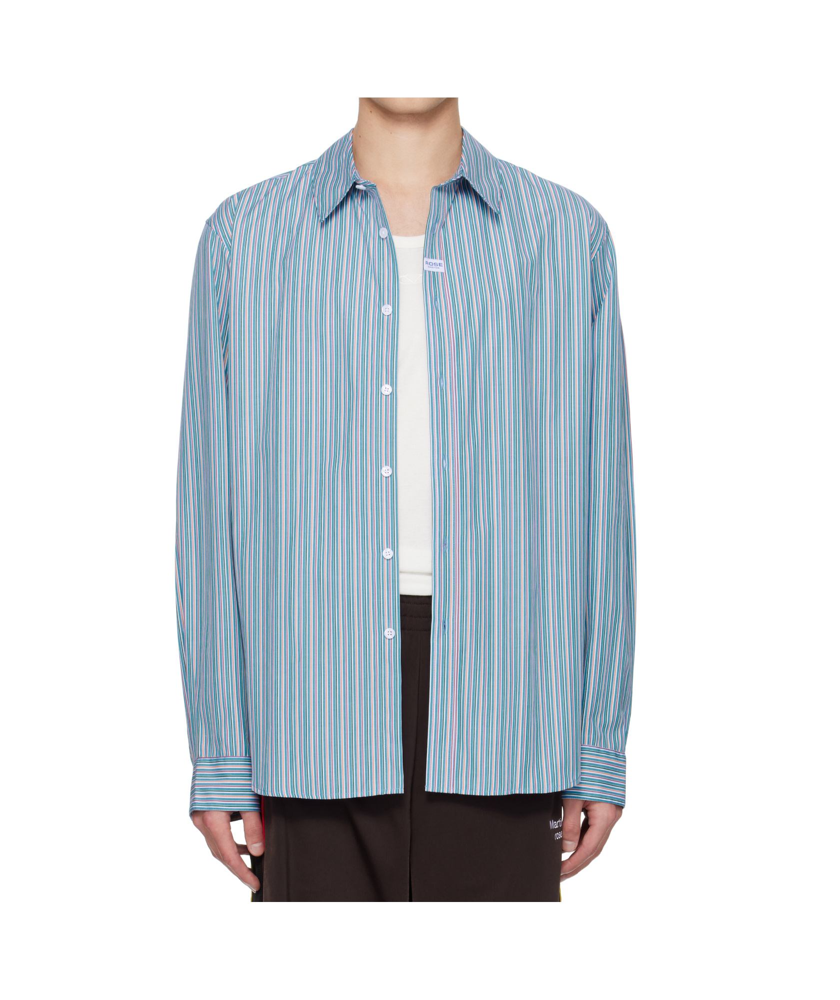 Martine Rose Classic Shirt In Blue
