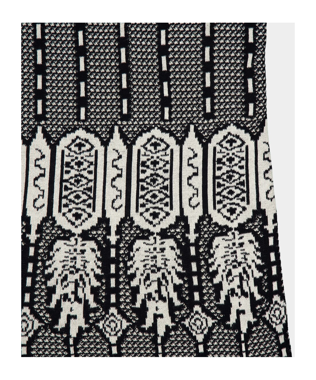 Johanna Ortiz Energy Matrix Midi Skirt In Black