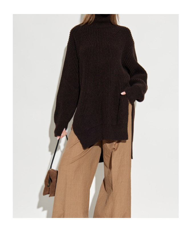 Jil Sander Ribbed Turtleneck Sweater