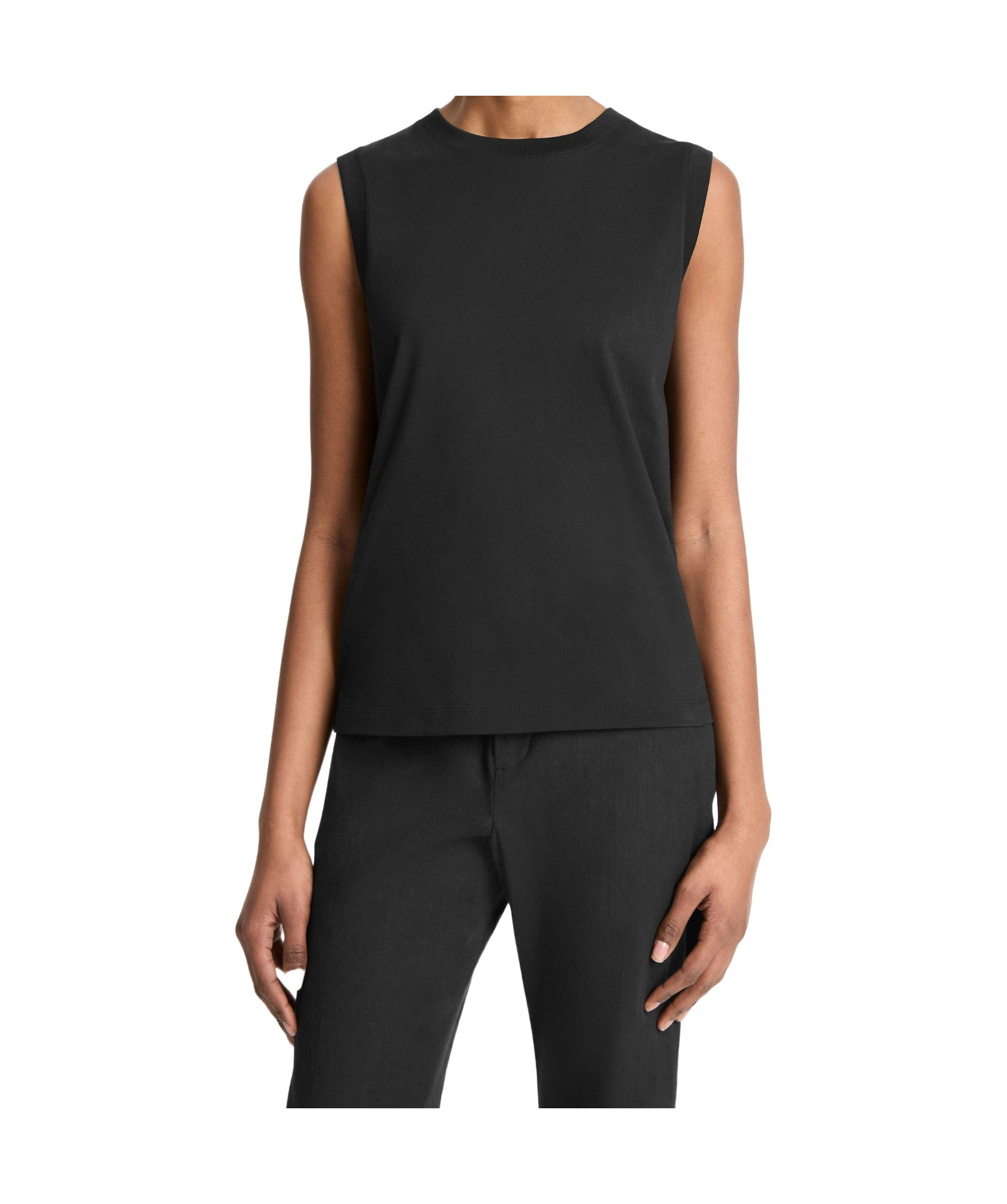 Vince Crew Neck Cotton T-shirt
