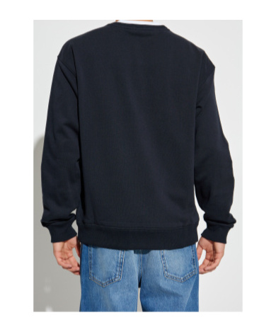 Dolce & Gabbana Long-sleeved Sweatshirt In Black