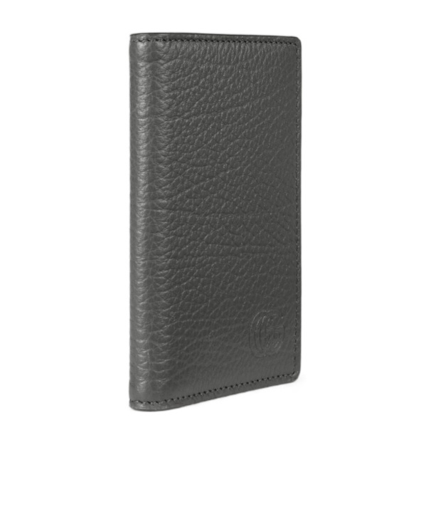 Gucci Double G Card Holder In Black