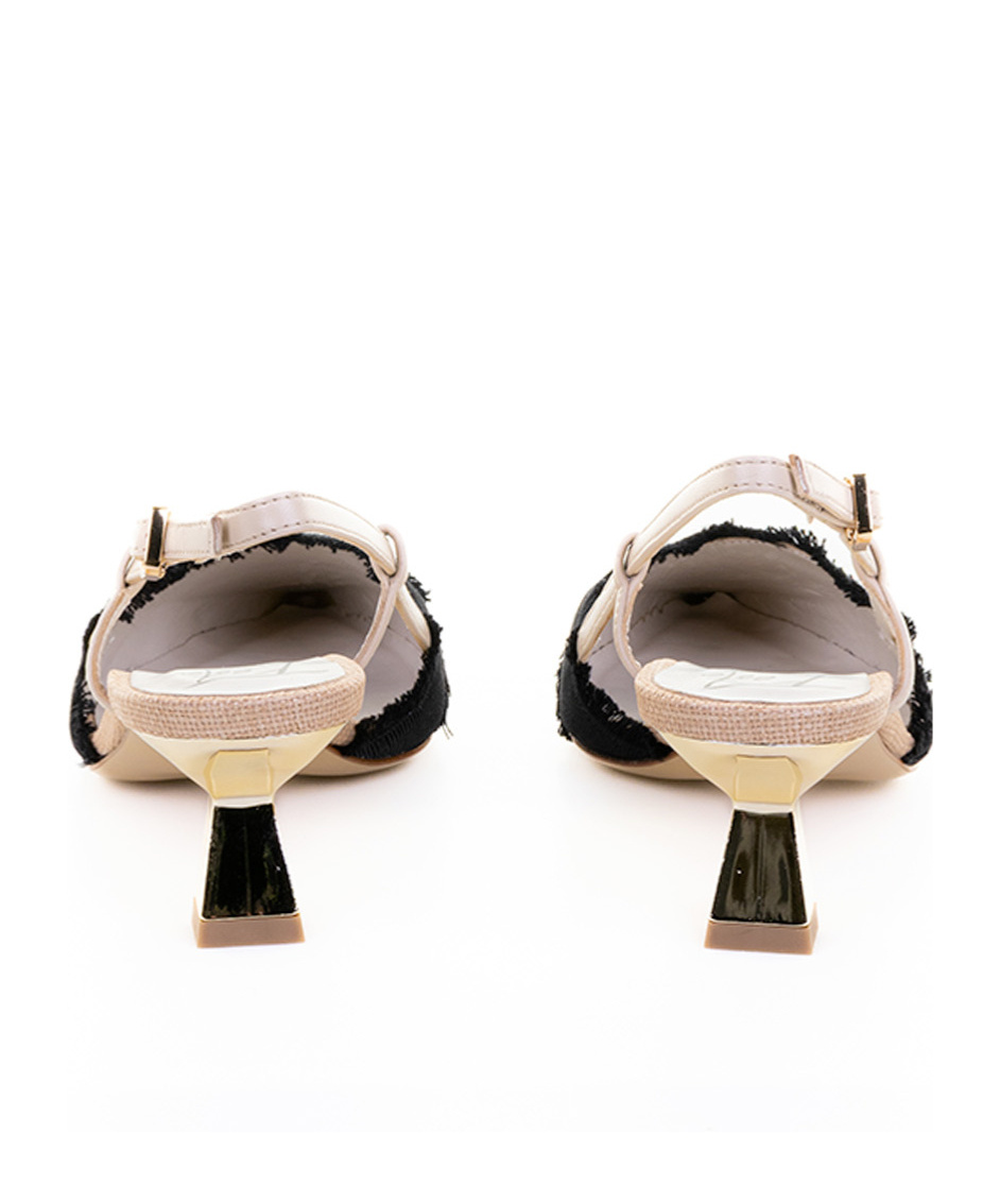 ROBERTO FESTA SLINGBACK HIGH HEEL SANDALS 
