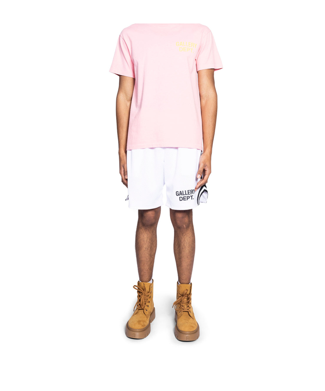 Gallery Dept. Elastic Waist Shorts In White