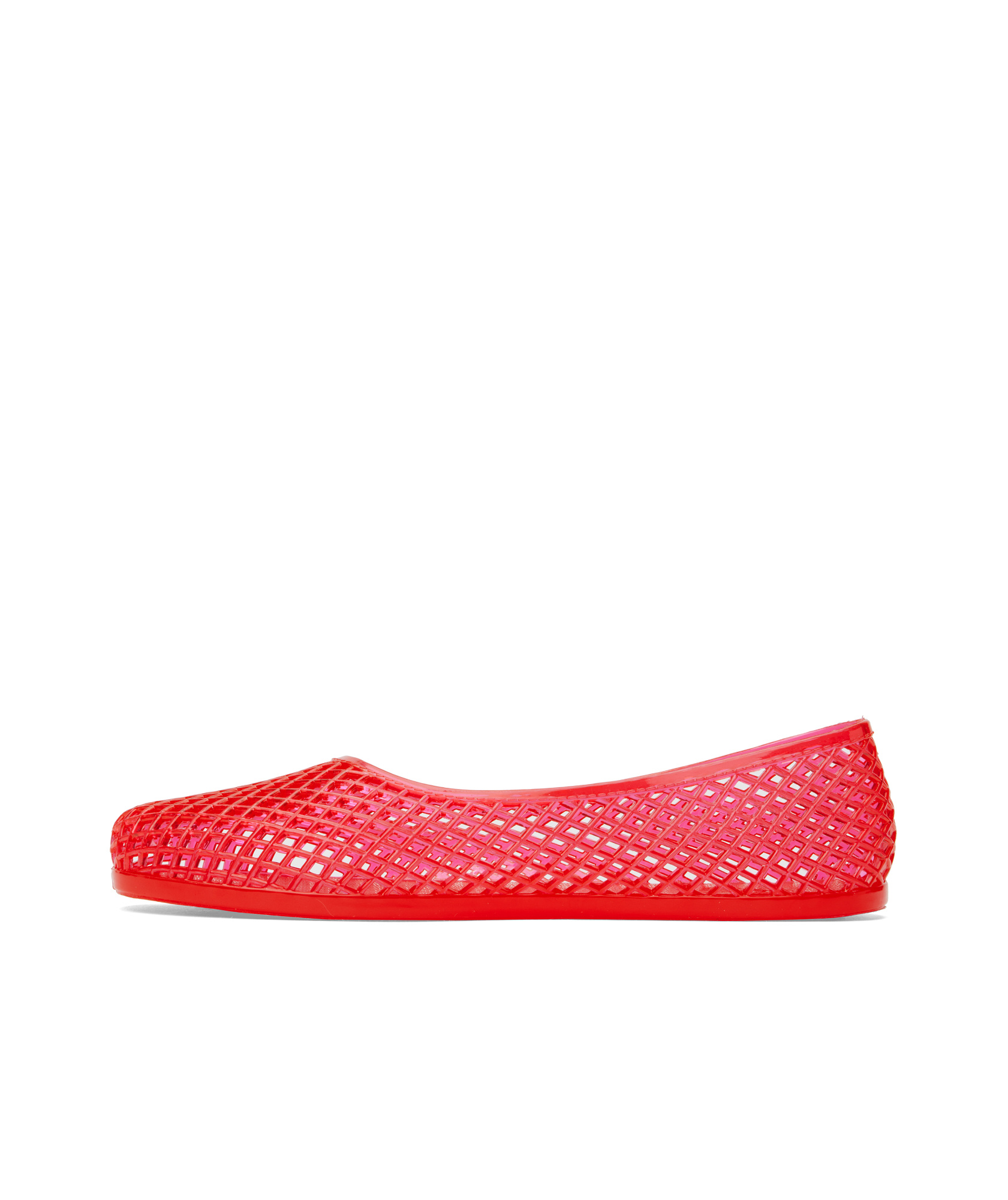 Ancient Greek Sandals Iro Pvc Ballet Flats In Red
