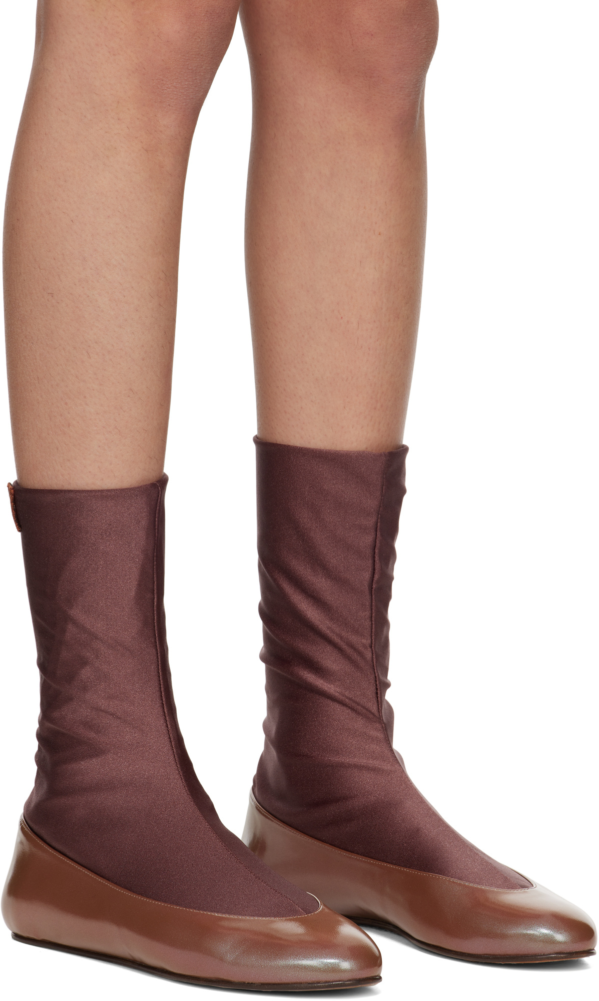 Shop Kiko Kostadinov Proxima Short Ballet Flats