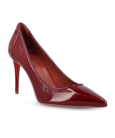 Shop Christian Louboutin 85mm Sporty Kate Pumps In Red