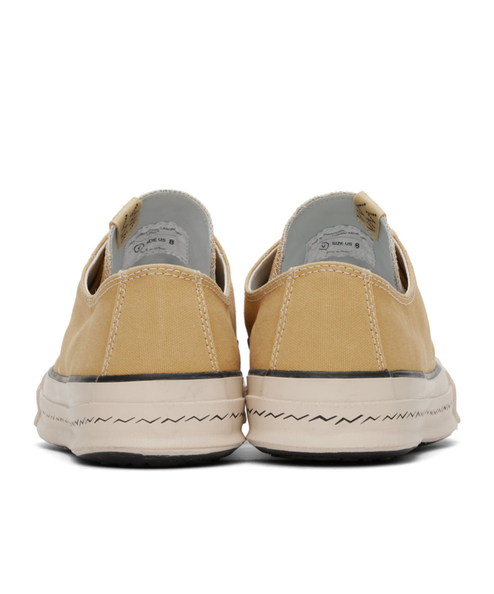 Visvim Lace-up Low-cut Casual Shoes In Nude