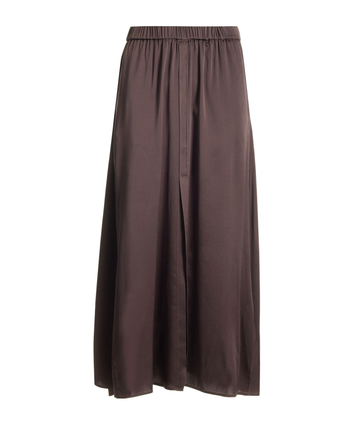 Forte Forte Stretch-satin Midi Skirt