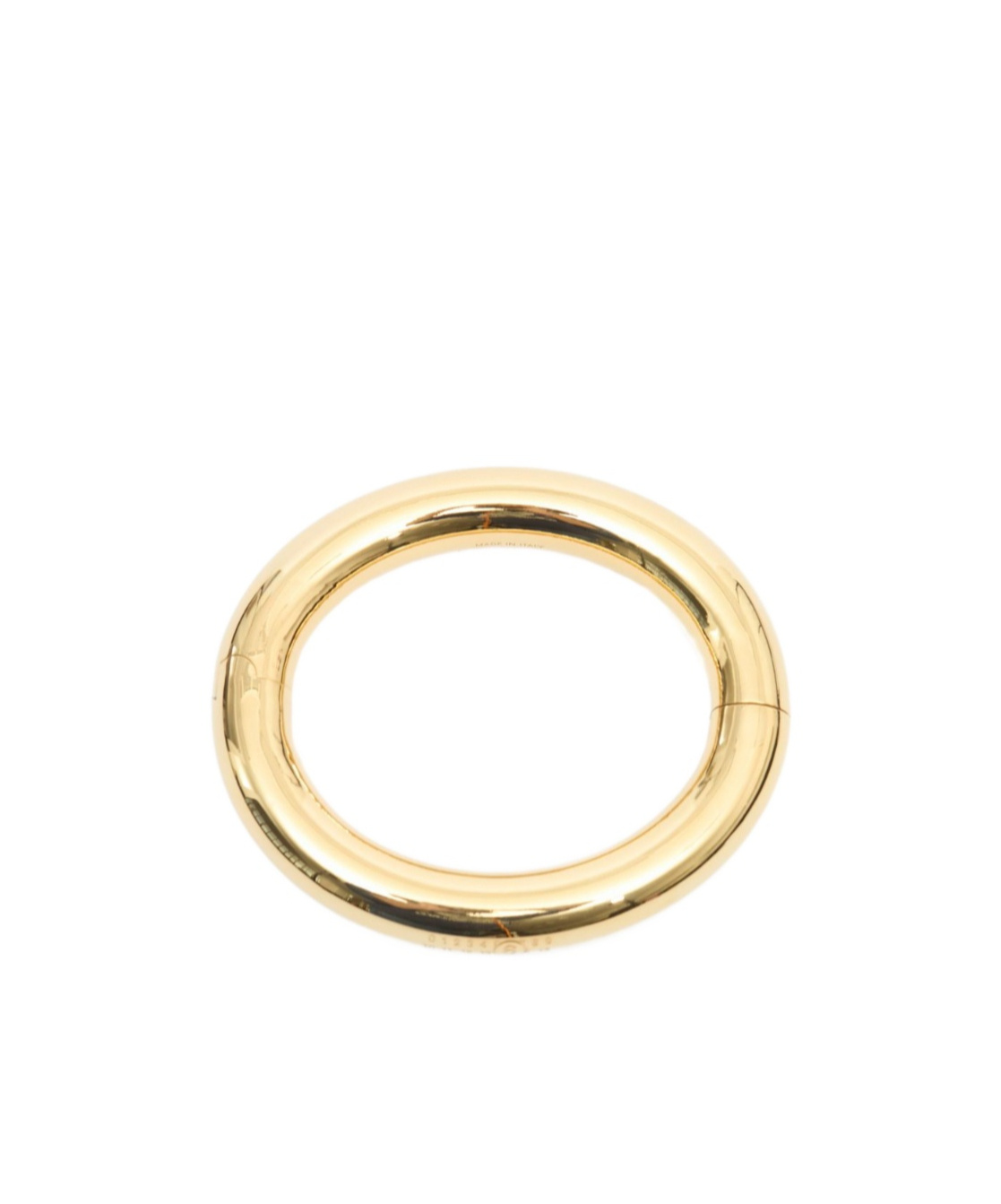 Mm6 Maison Margiela Polished 'number' Bracelet In Gold
