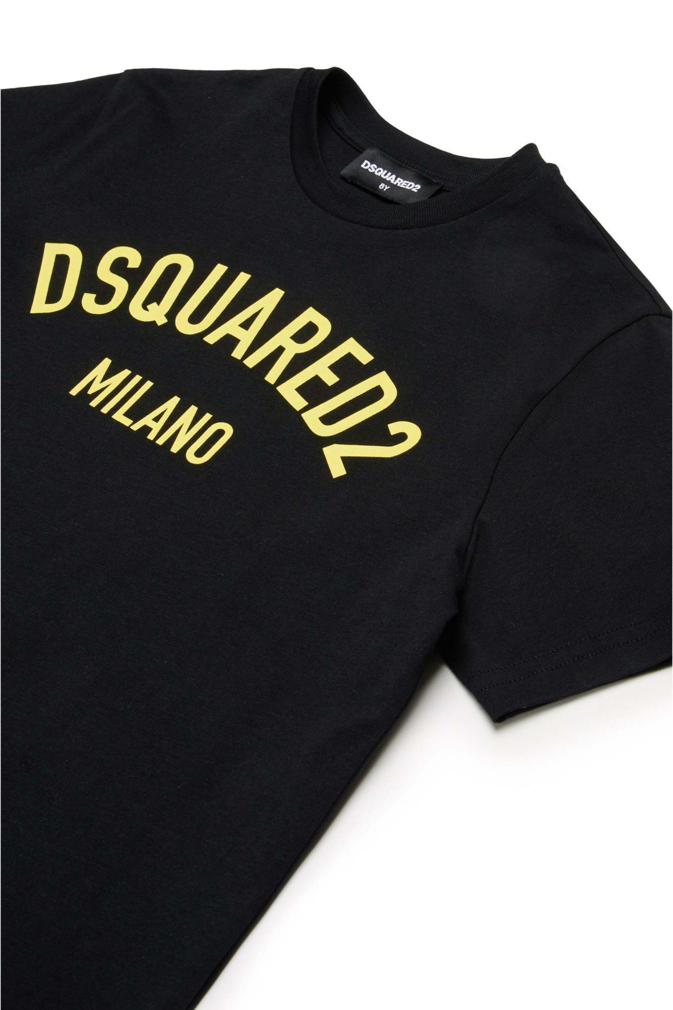 Dsquared2 Logo-print Cotton T-shirt In Black