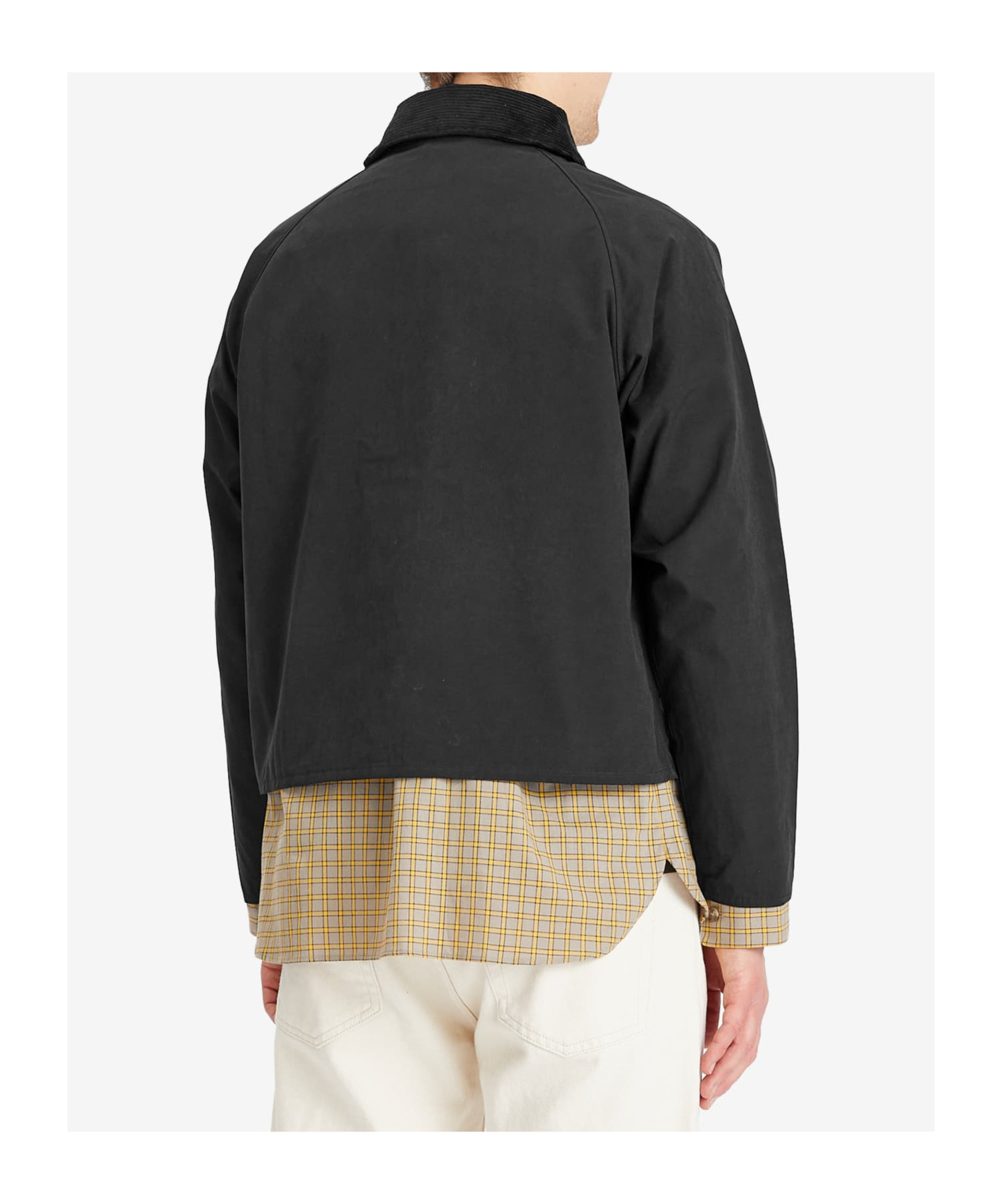 BARBOUR SHEARLING-COLLAR JACKET