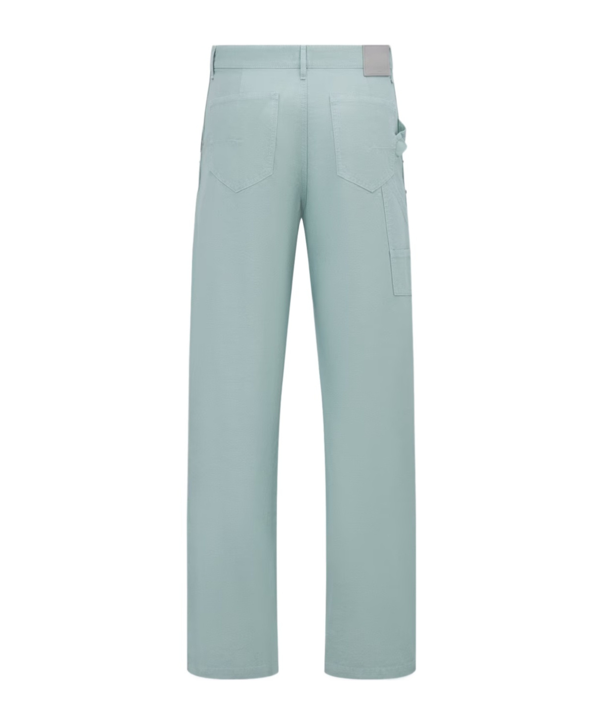 Dior Belt Ring Overalls Jeans In Blue
