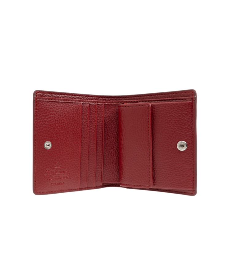 Vivienne Westwood Snap Wallet In Red