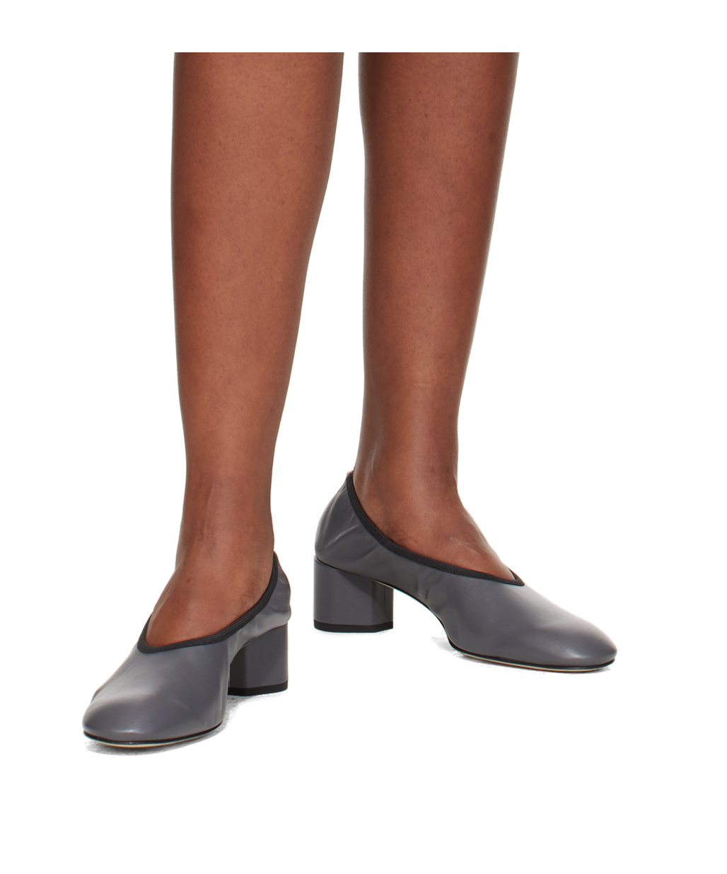 Aeyde Gemma High Heels In Gray