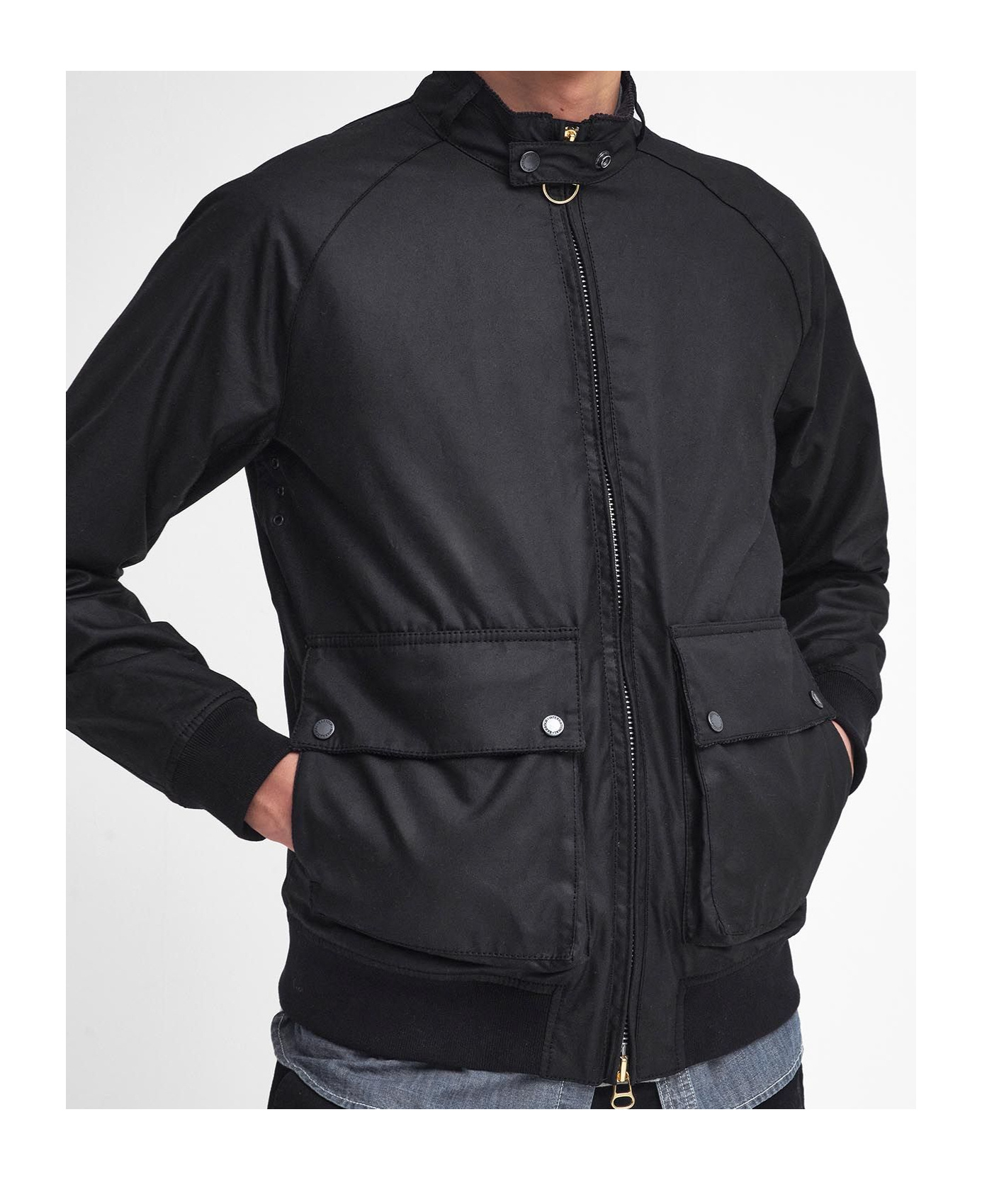 Shop Barbour Casual Jacket In Black