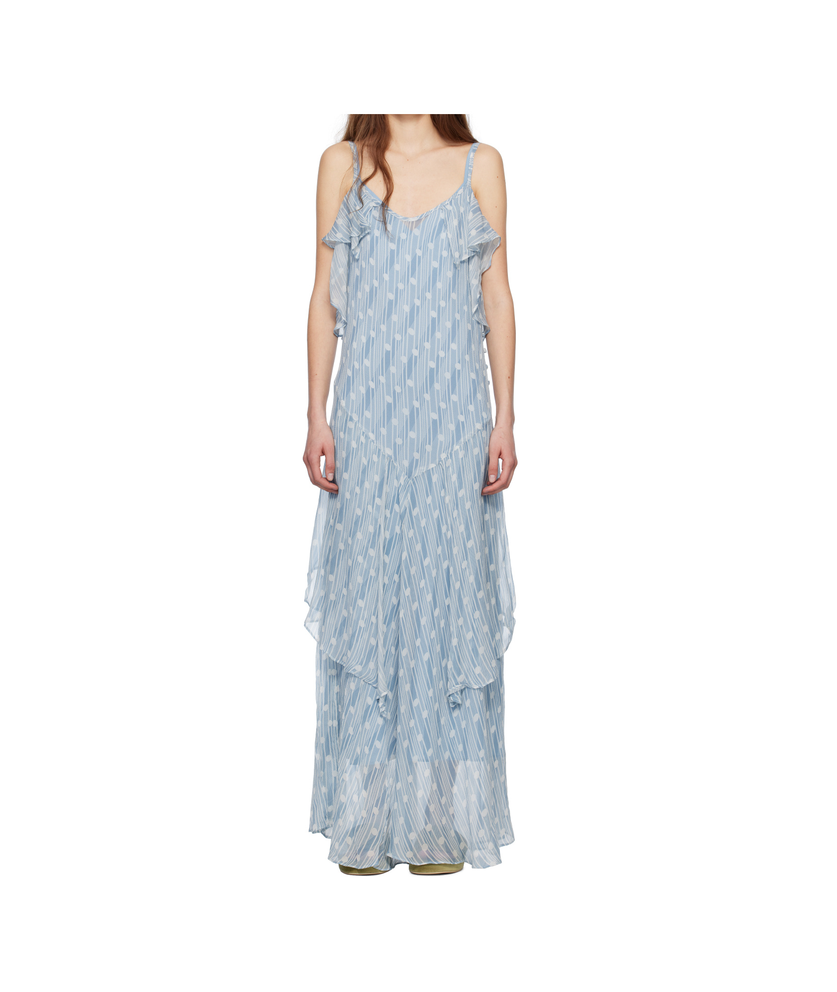 Shop Bode Meridian Maxi Dress