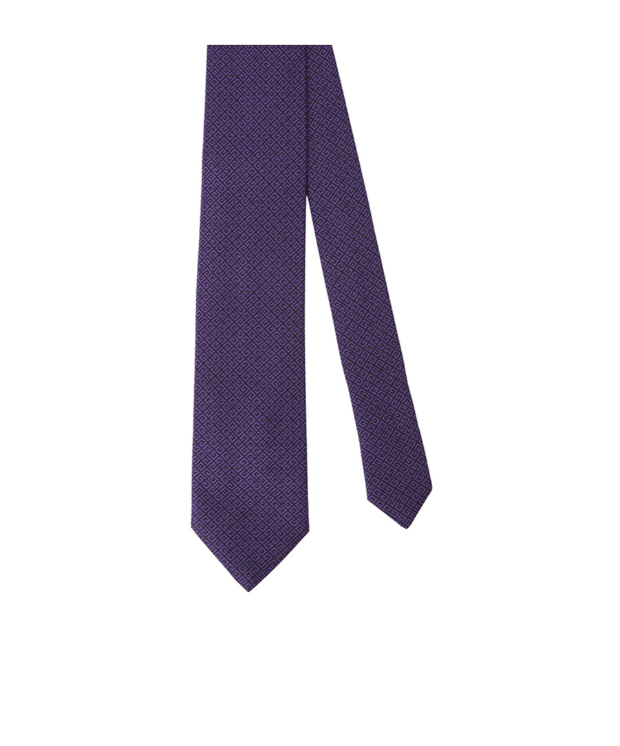 Givenchy Patterned Tie In Black