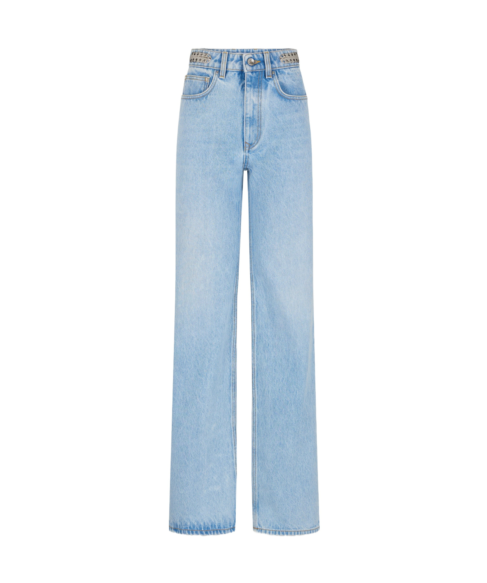 Rabanne Flared Jeans In Blue